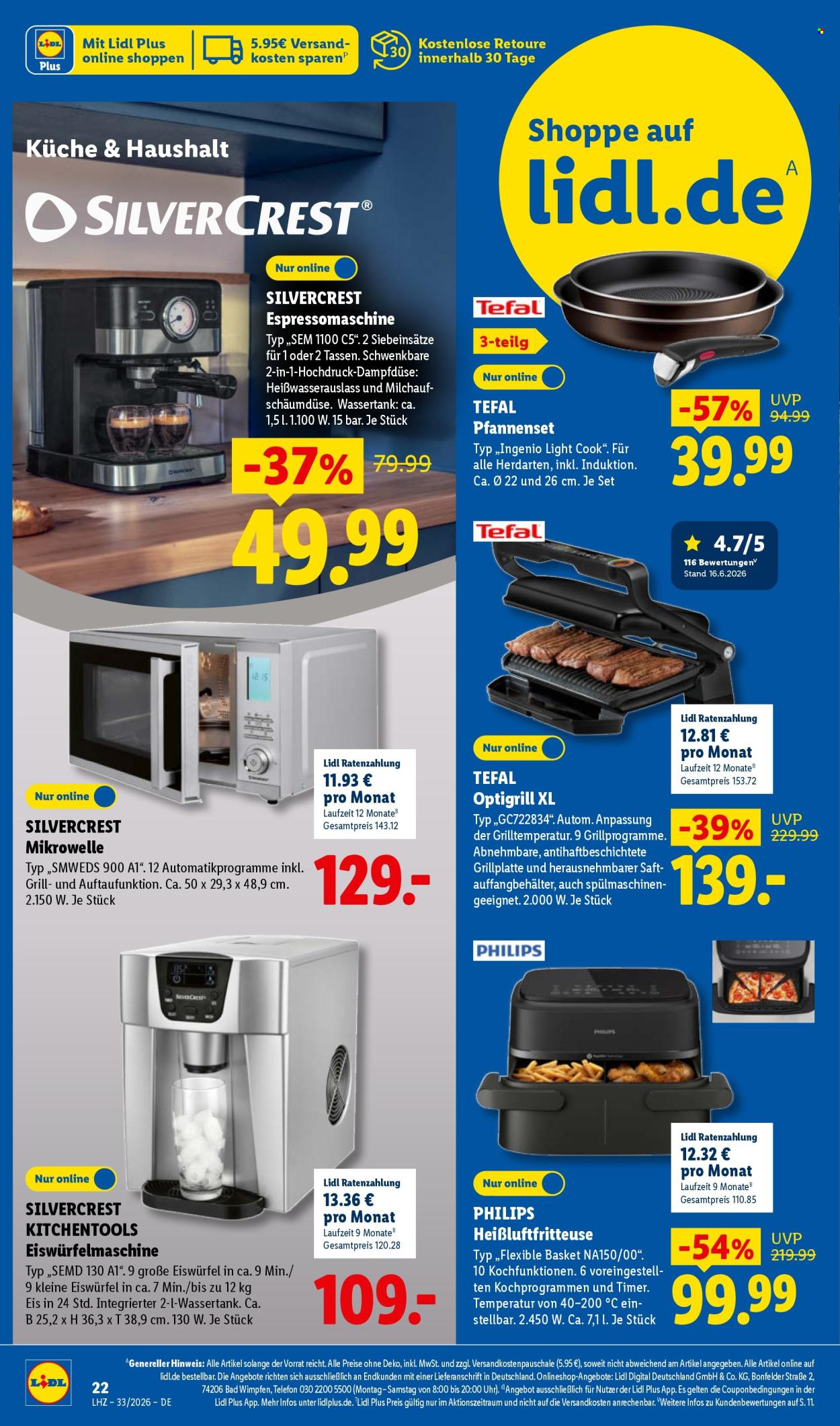 Lidl Prospekte  - 10.08.2026 - 15.08.2026. Seite 44