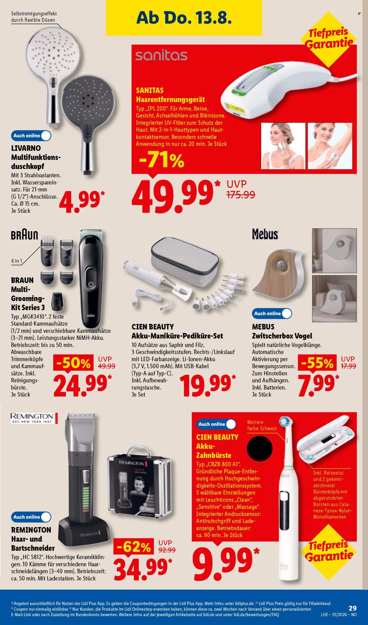 Lidl Prospekte  - 10.08.2026 - 15.08.2026. Seite 51