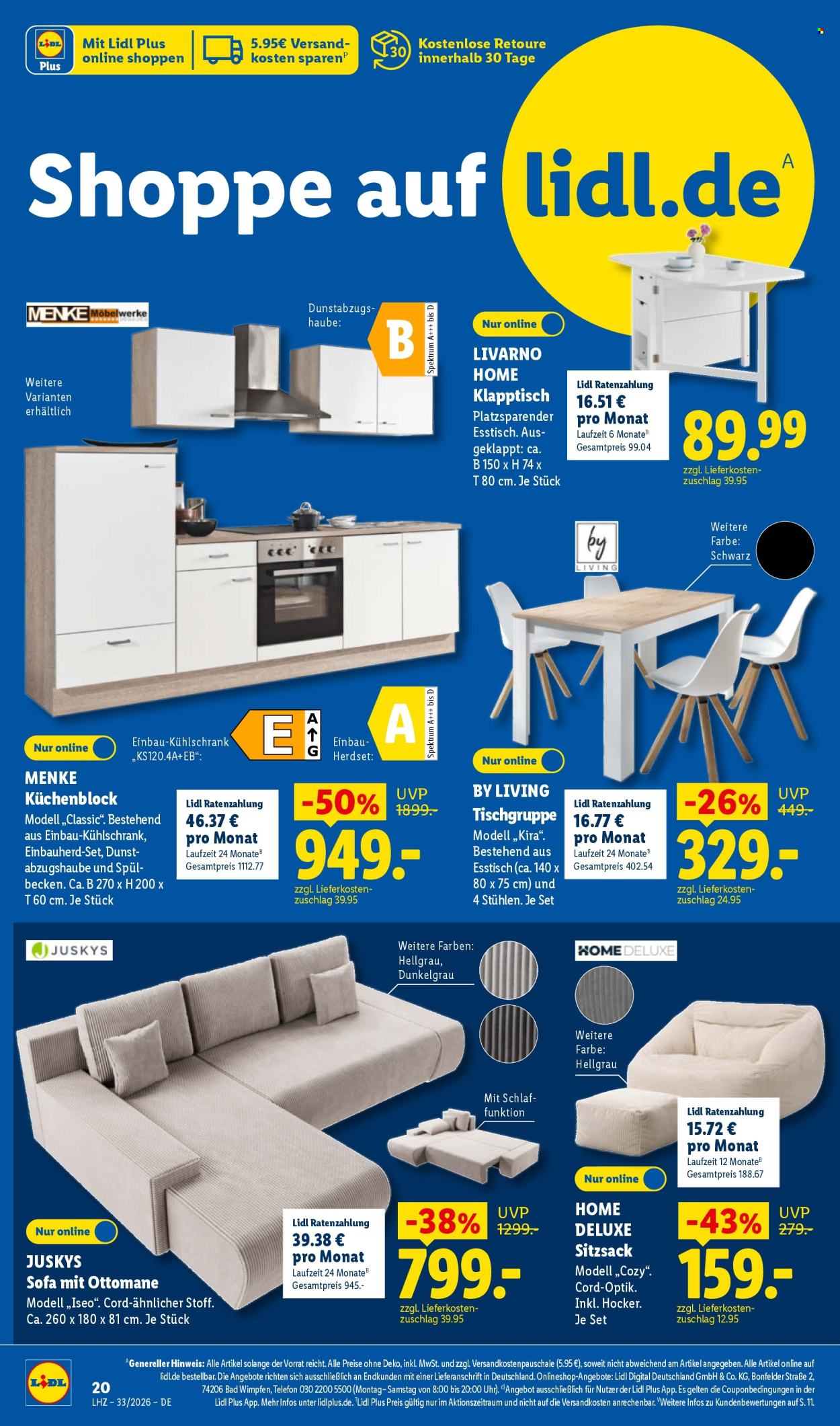 Lidl Prospekte  - 10.08.2026 - 15.08.2026. Seite 40