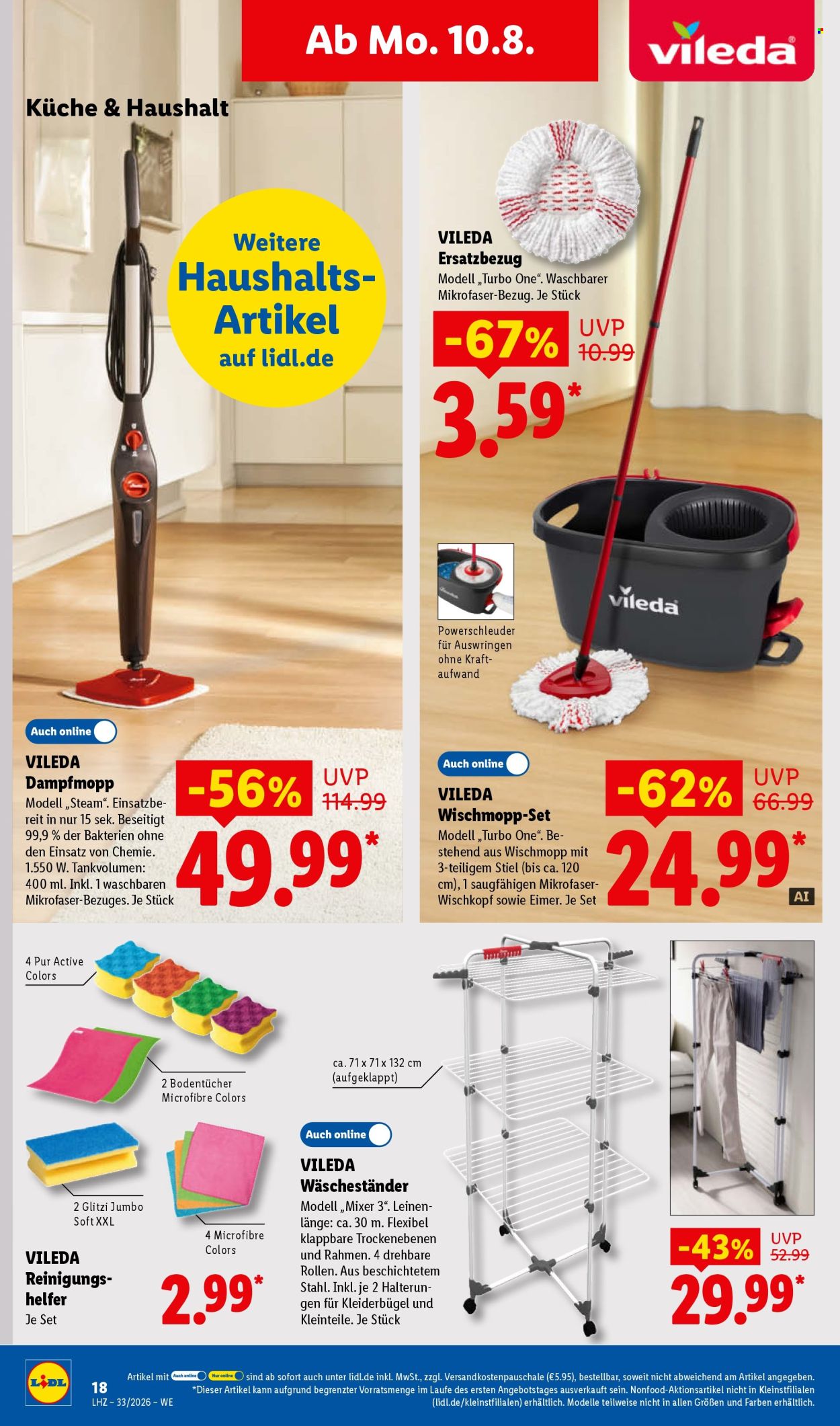Lidl Prospekte  - 10.08.2026 - 15.08.2026. Seite 38