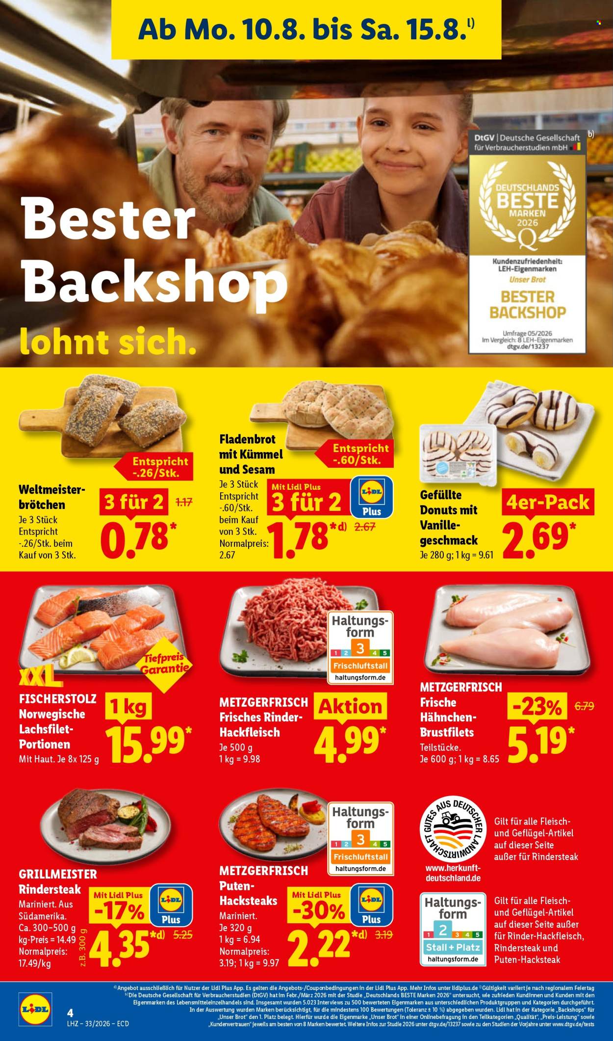 Lidl Prospekte  - 10.08.2026 - 15.08.2026. Seite 10