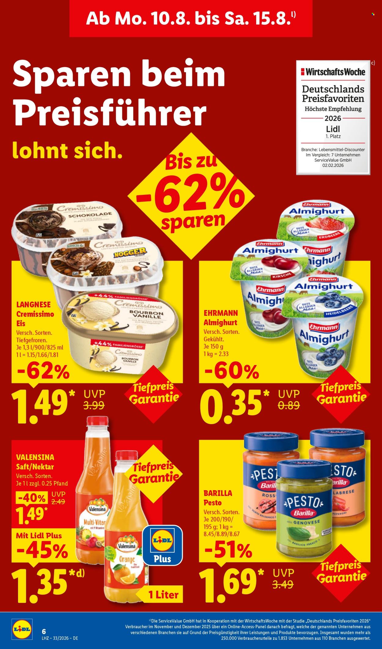 Lidl Prospekte  - 10.08.2026 - 15.08.2026. Seite 18