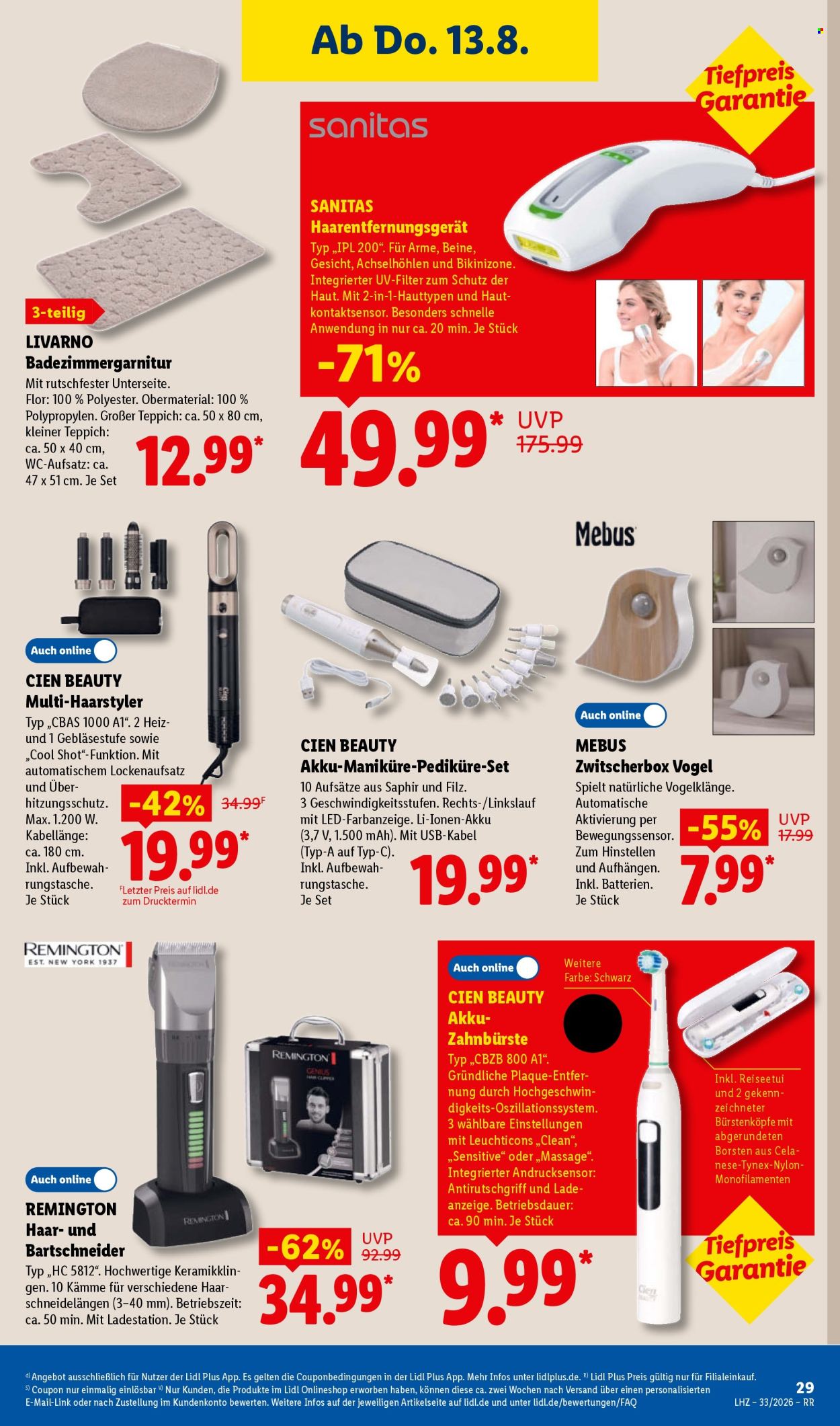 Lidl Prospekte  - 10.08.2026 - 15.08.2026. Seite 51