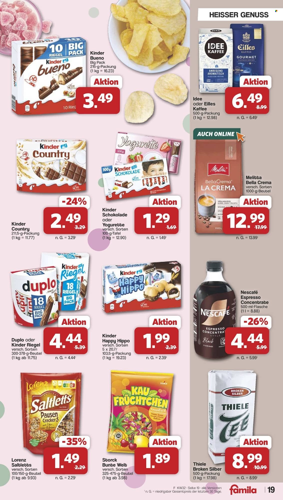 famila Prospekte  - 3.08.2026 - 8.08.2026. Seite 21