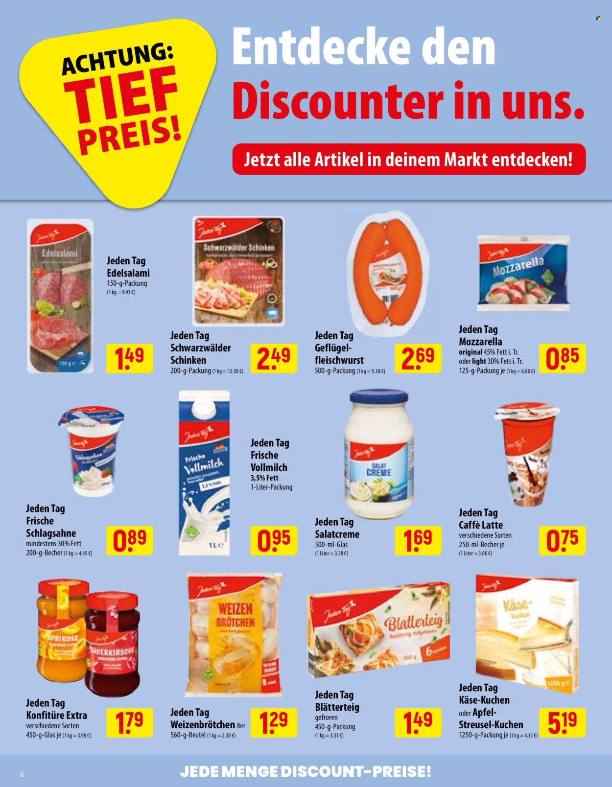 famila Prospekte  - 3.08.2026 - 8.08.2026. Seite 6