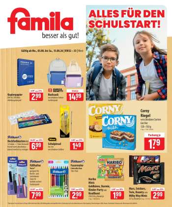 Prospekte famila - 3.08.2026 - 15.08.2026.