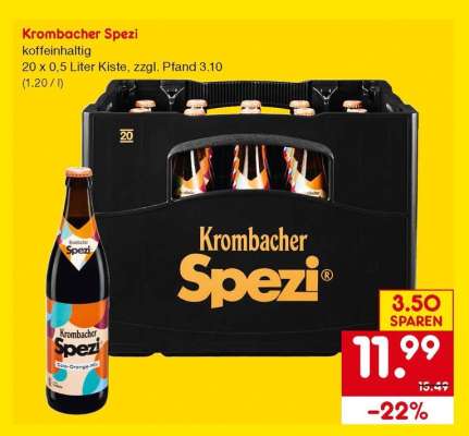 Krombacher Spezi