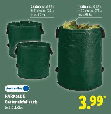 PARKSIDE Gartenabfallsack