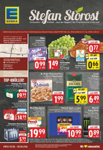 Prospekte Edeka - 3.08.2026 - 8.08.2026.