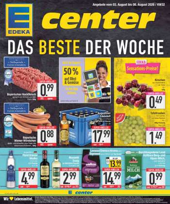 Prospekte Edeka - 3.08.2026 - 8.08.2026.
