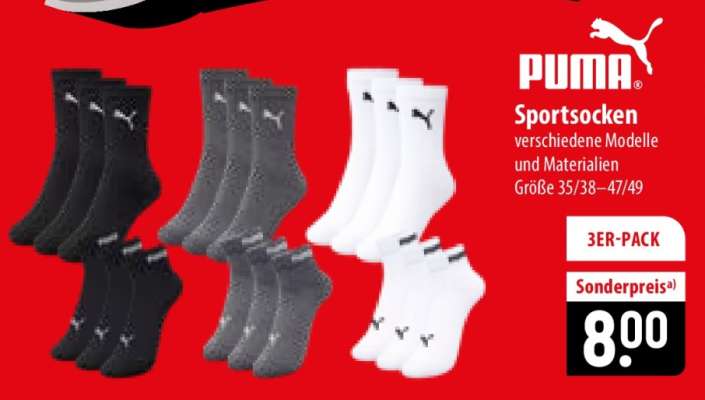 PUMA Sportsocken