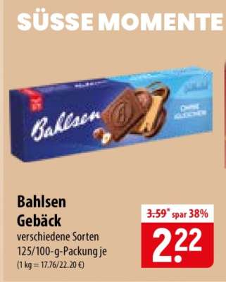 Bahlsen Gebäck