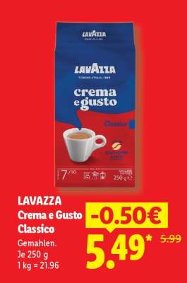 Lavazza Crema e Gusto Classico