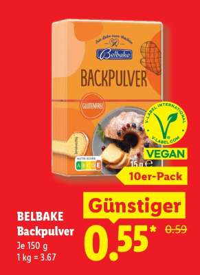 Belbake Backpulver