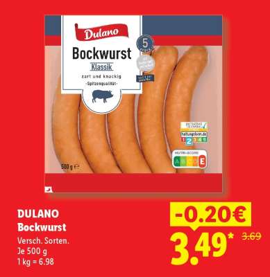 Dulano Bockwurst