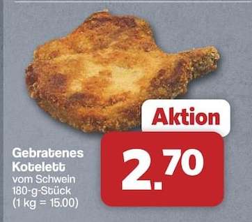 Gebratenes Kotelett
