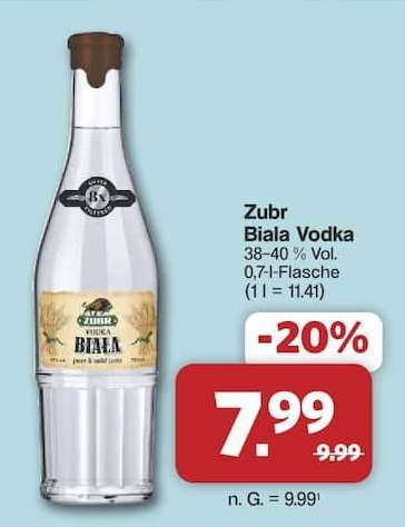 Zubr Biala Vodka