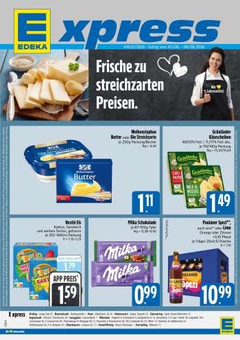 Prospekte Edeka - 3.08.2026 - 8.08.2026.