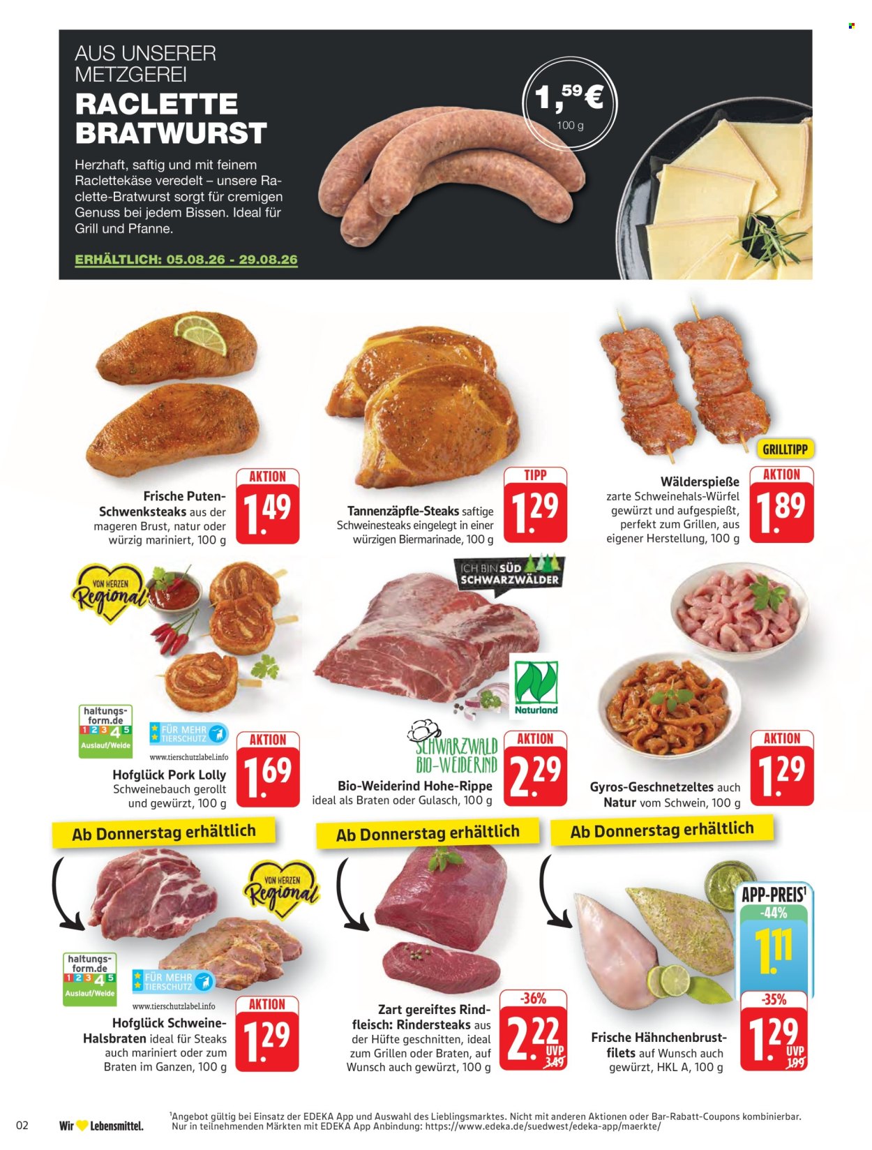 Edeka Prospekte  - 3.08.2026 - 8.08.2026. Seite 2
