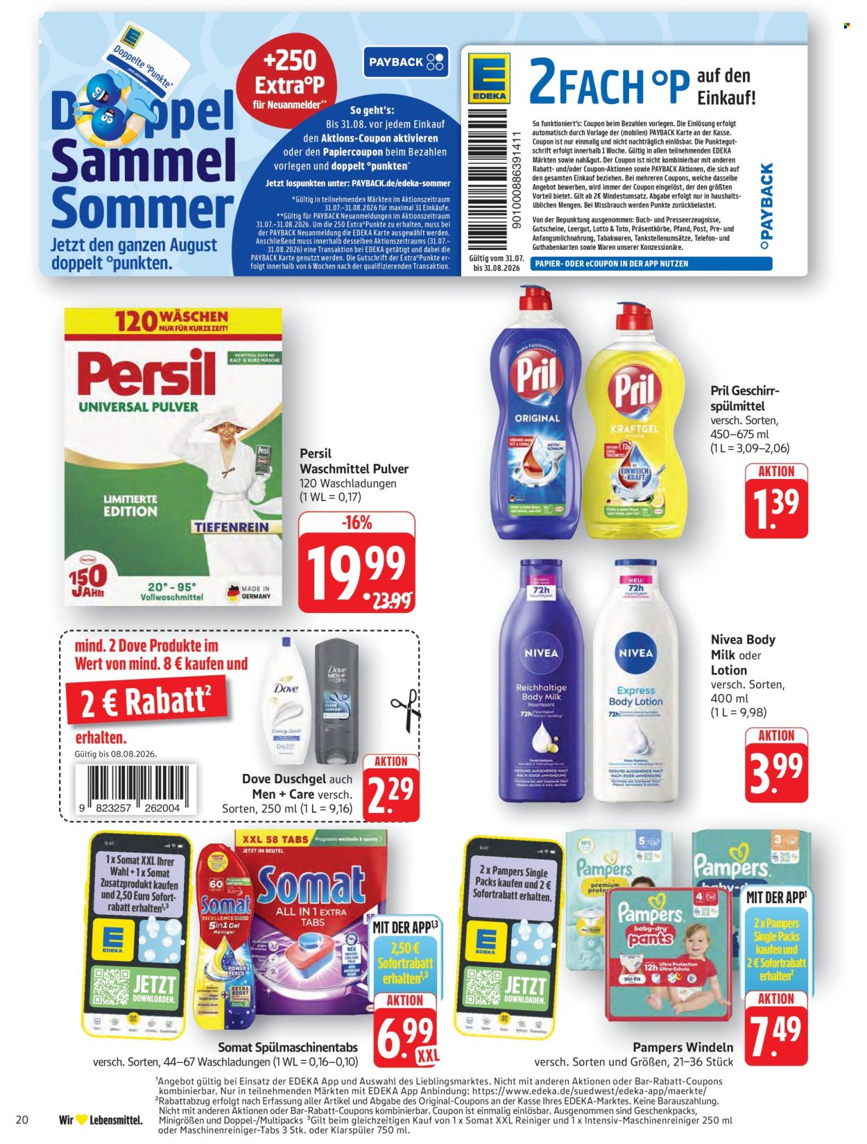 Edeka Prospekte  - 3.08.2026 - 8.08.2026. Seite 20