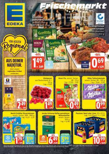 Prospekte Edeka - 3.08.2026 - 8.08.2026.