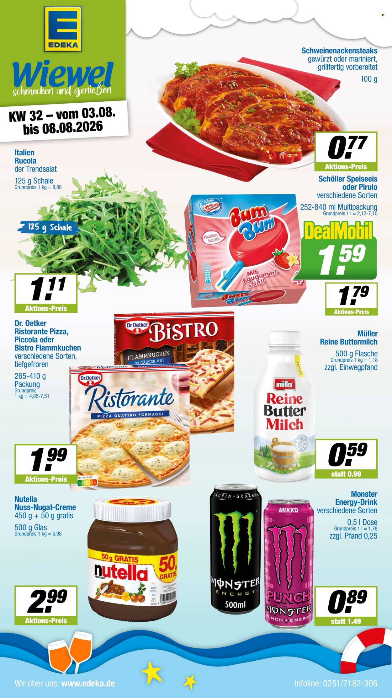 Edeka Prospekte  - 3.08.2026 - 8.08.2026. Seite 1
