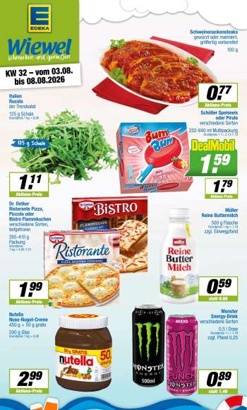 Prospekte Edeka - 3.08.2026 - 8.08.2026.
