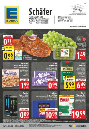 Prospekte Edeka - 3.08.2026 - 8.08.2026.