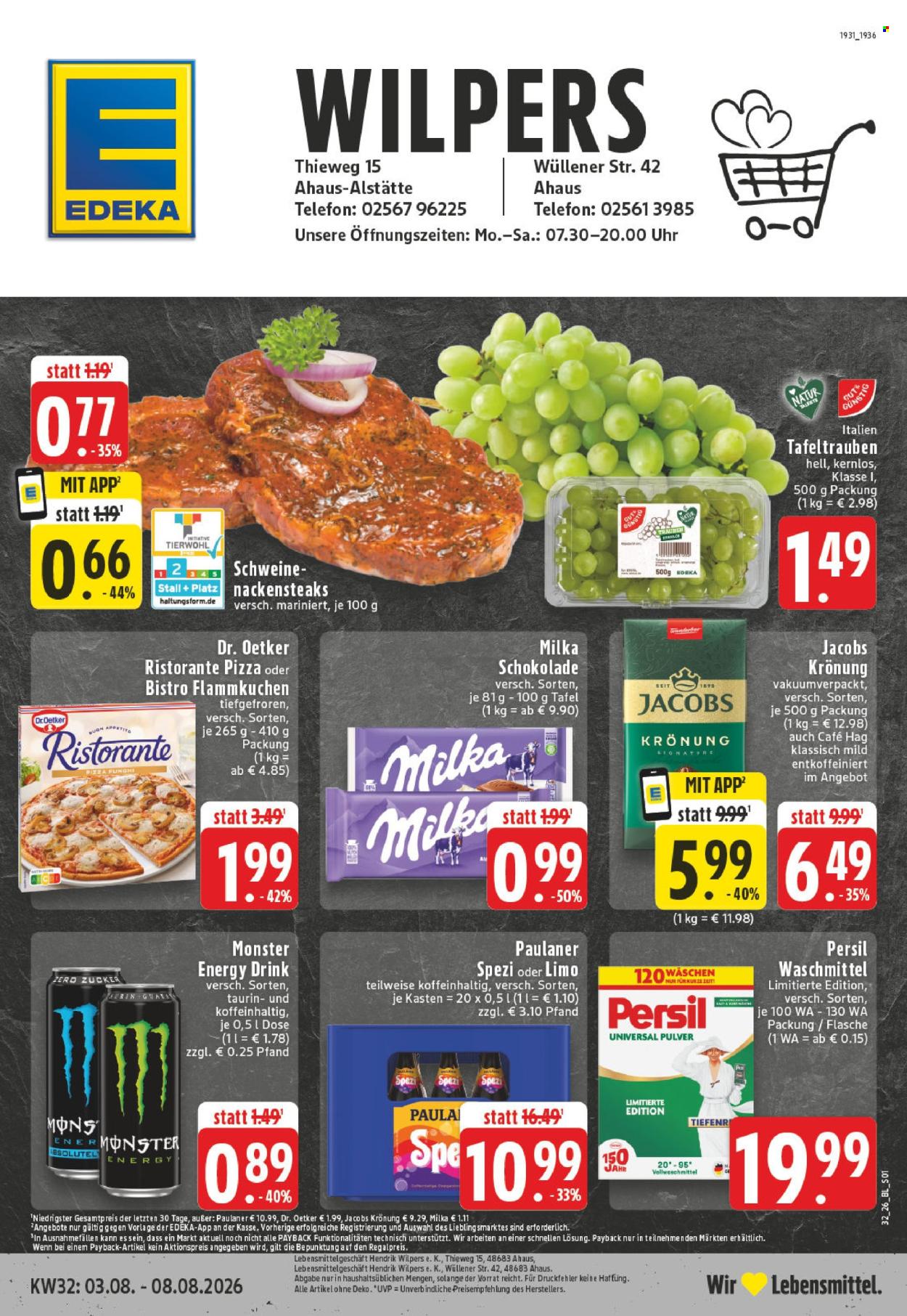 Edeka Prospekte  - 3.08.2026 - 8.08.2026. Seite 1