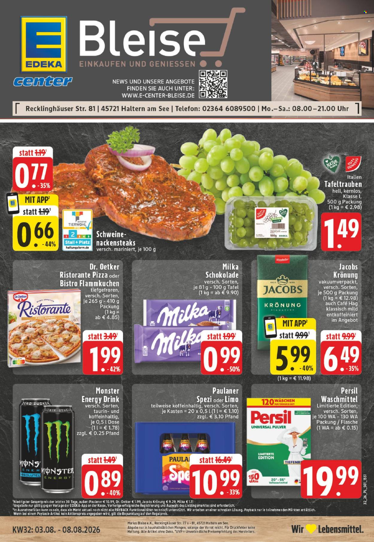 Edeka Prospekte  - 3.08.2026 - 8.08.2026. Seite 1
