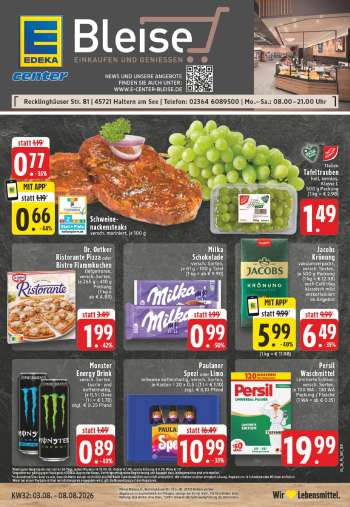 Prospekte Edeka - 3.08.2026 - 8.08.2026.