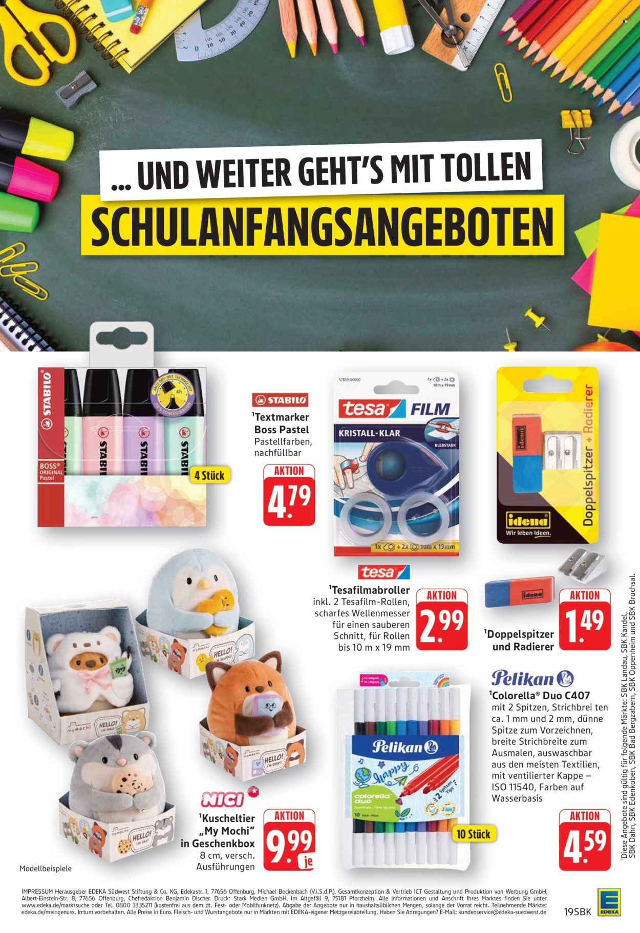 Edeka Prospekte  - 3.08.2026 - 8.08.2026. Seite 19