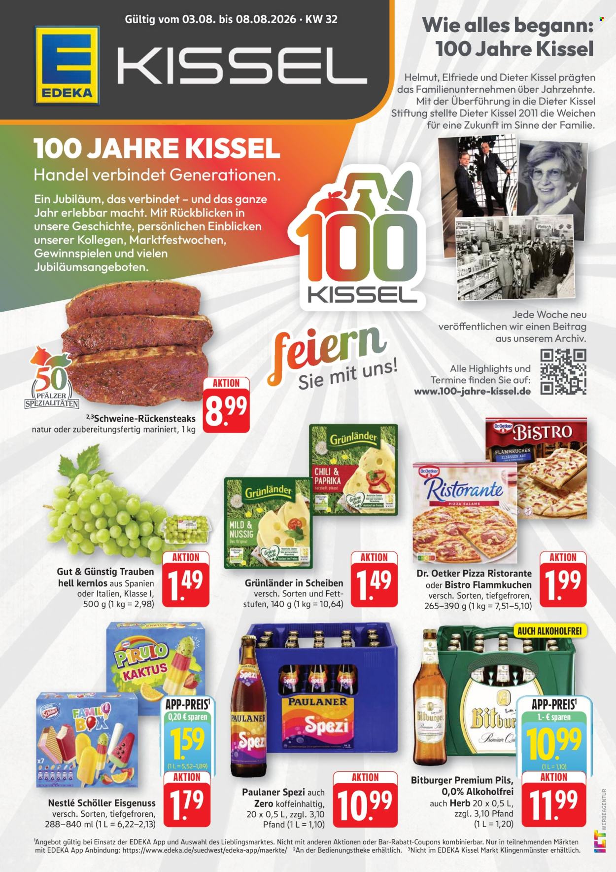 Edeka Prospekte  - 3.08.2026 - 8.08.2026. Seite 1