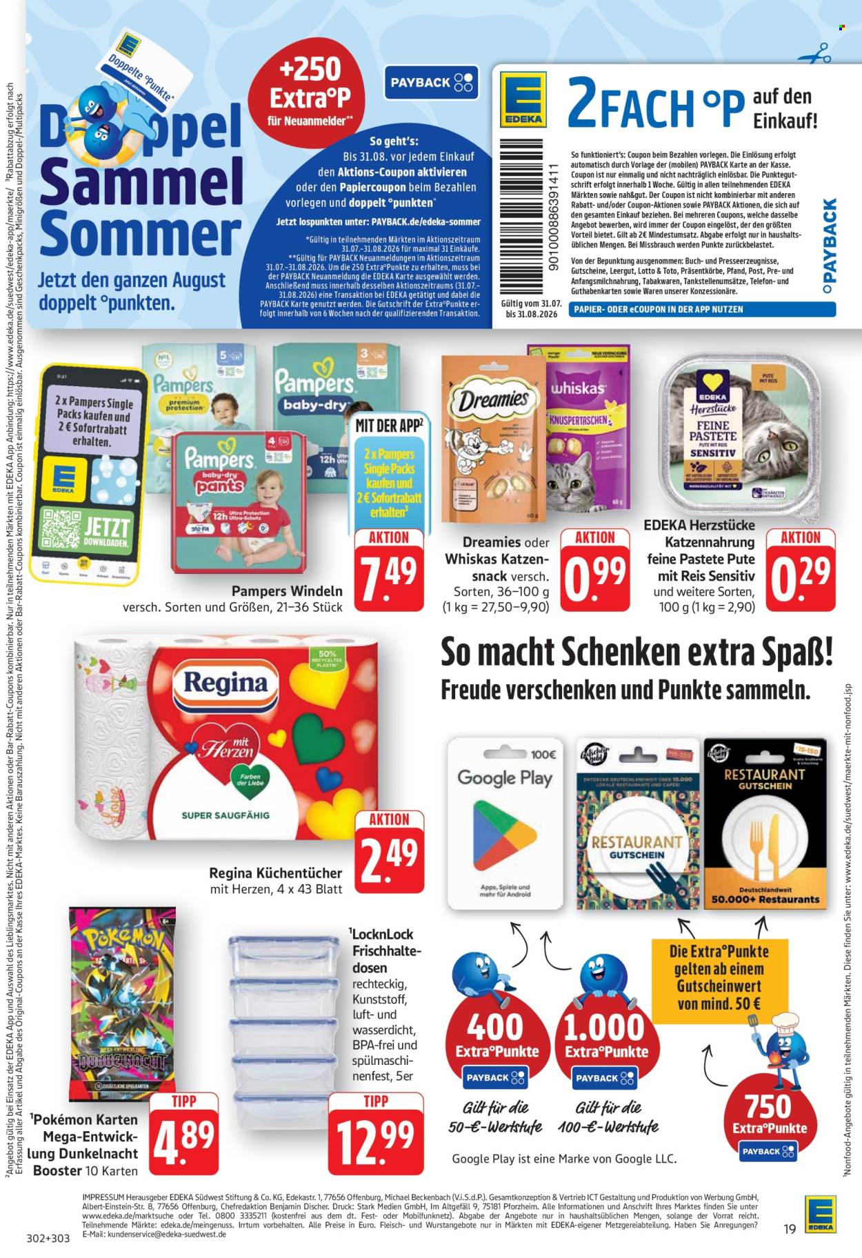 E center Prospekte  - 3.08.2026 - 8.08.2026. Seite 19