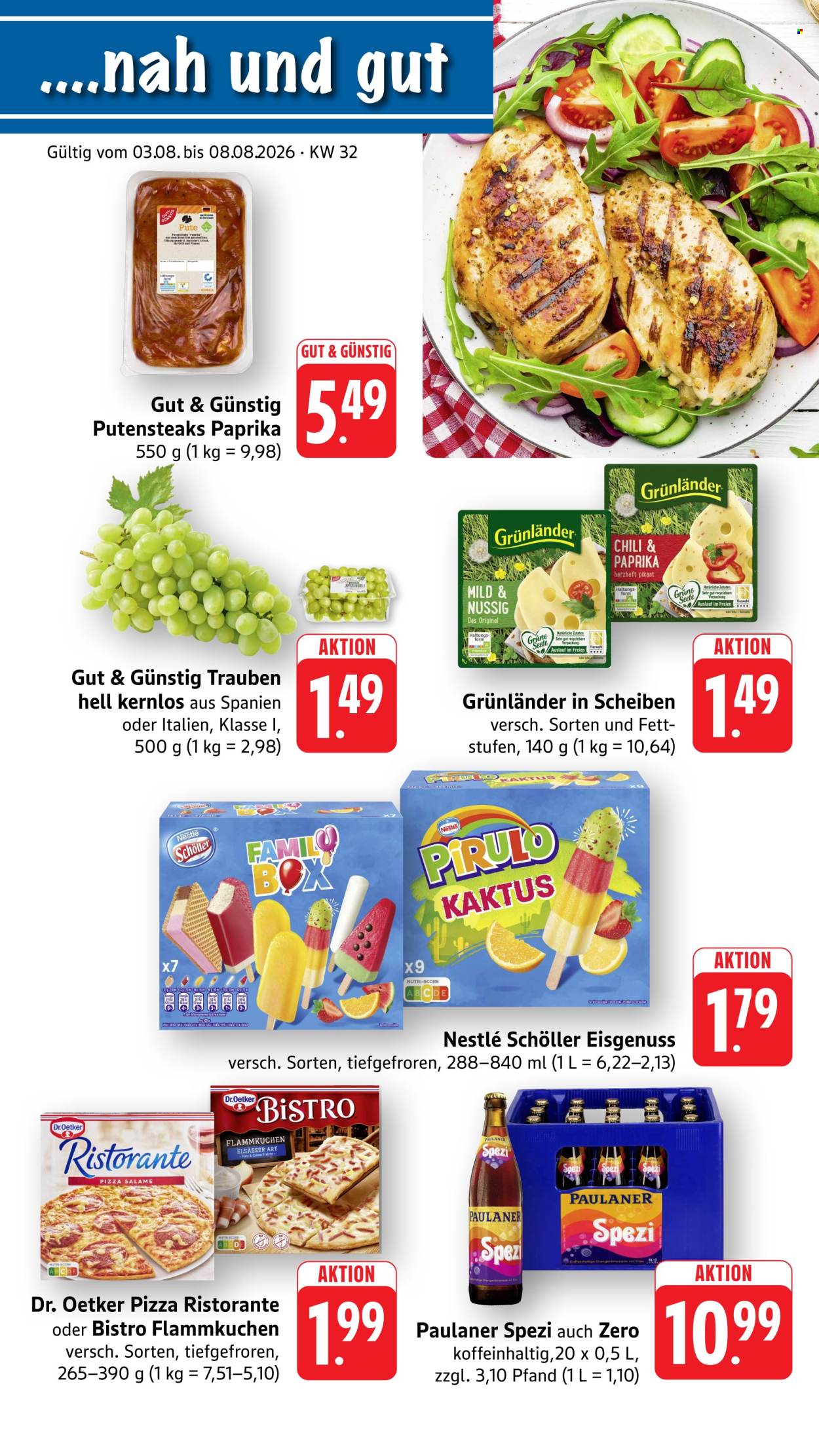 Edeka Prospekte  - 3.08.2026 - 8.08.2026. Seite 1