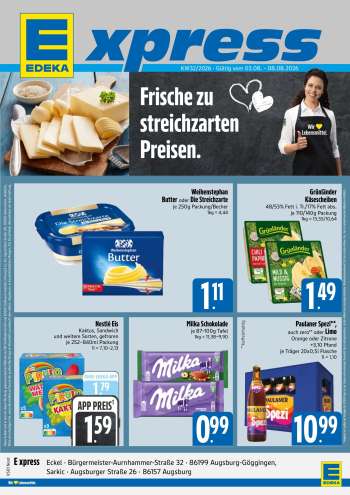Prospekte Edeka - 3.08.2026 - 8.08.2026.
