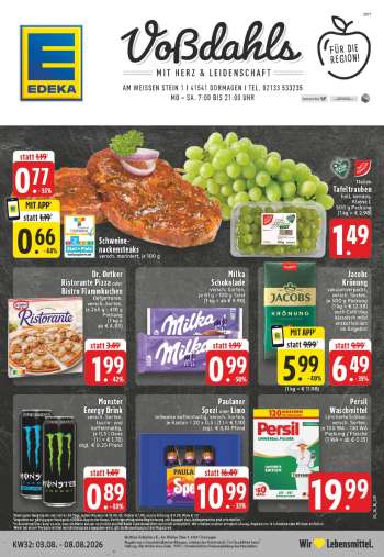 Prospekte Edeka - 3.08.2026 - 8.08.2026.