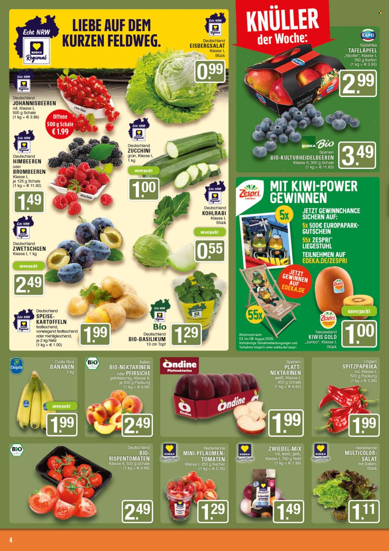 Edeka Prospekte  - 3.08.2026 - 8.08.2026. Seite 4