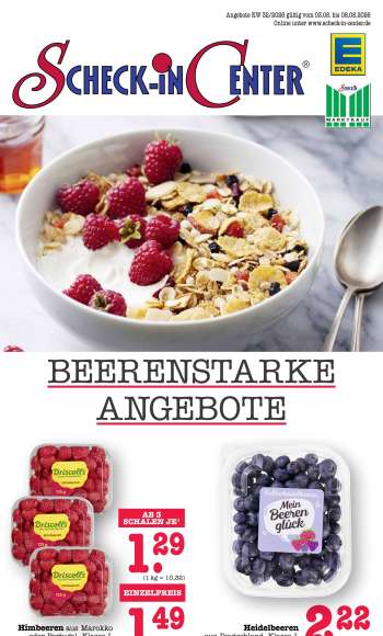 Prospekte Scheck-in - 3.08.2026 - 8.08.2026.