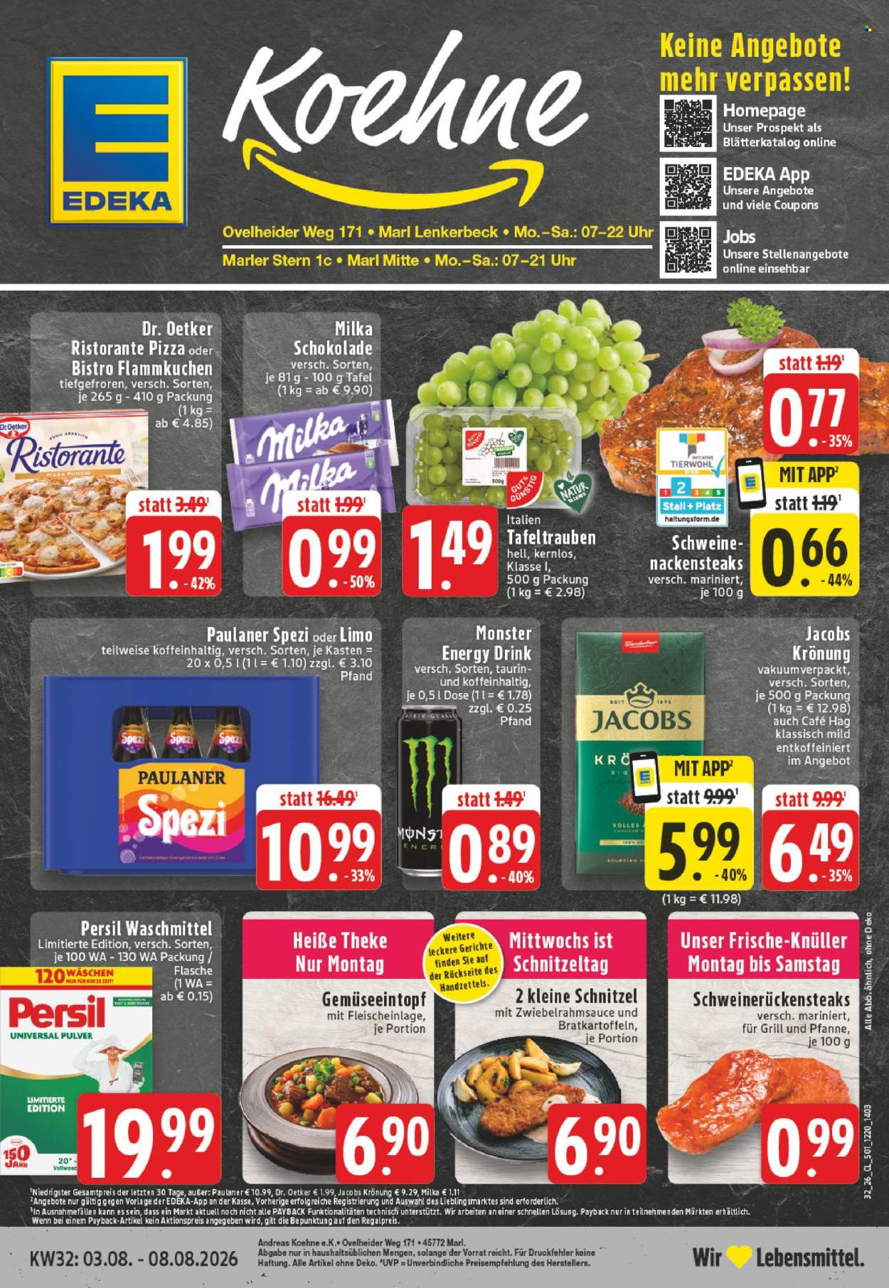 Edeka Prospekte  - 3.08.2026 - 8.08.2026. Seite 1