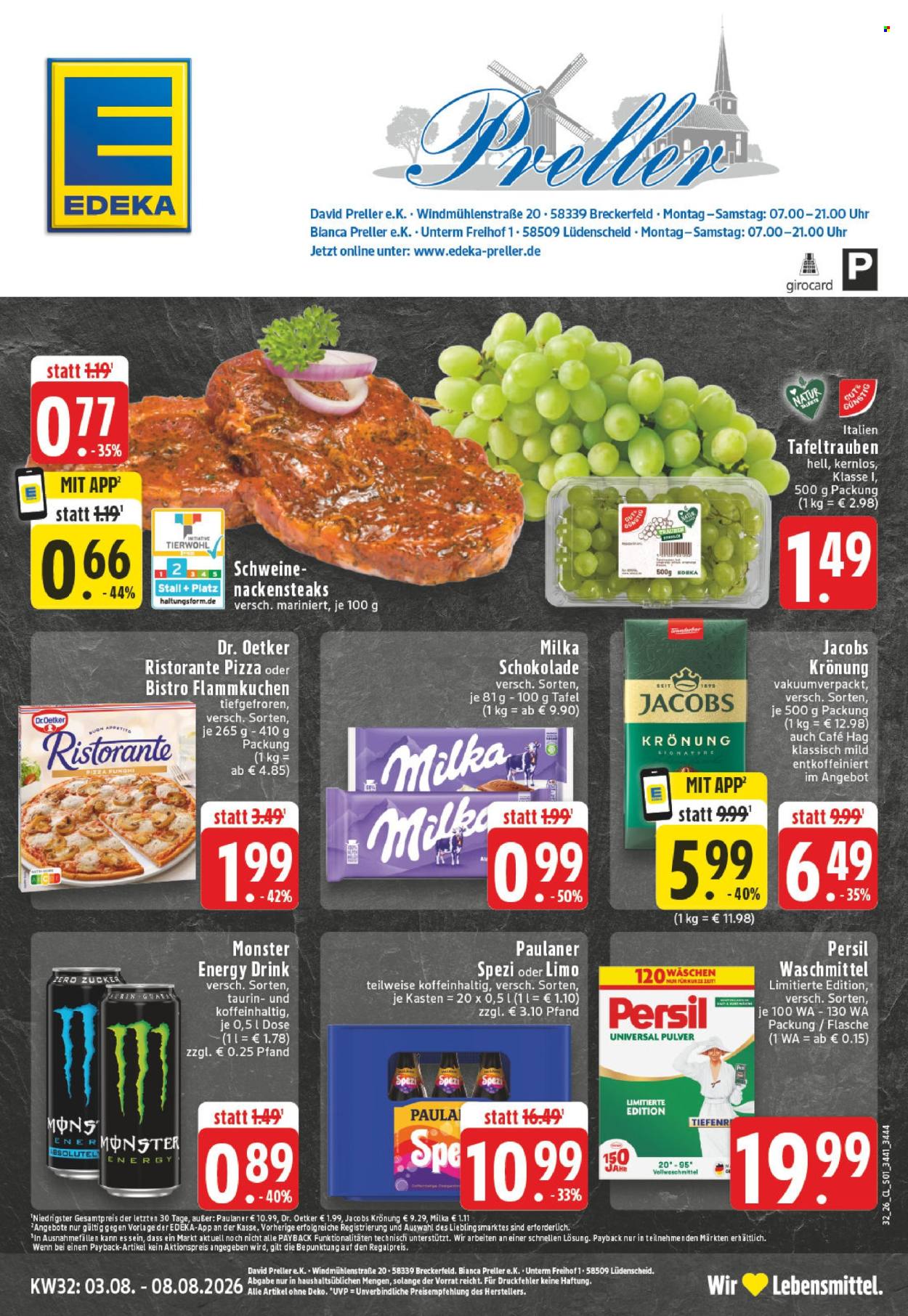 Edeka Prospekte  - 3.08.2026 - 8.08.2026. Seite 1
