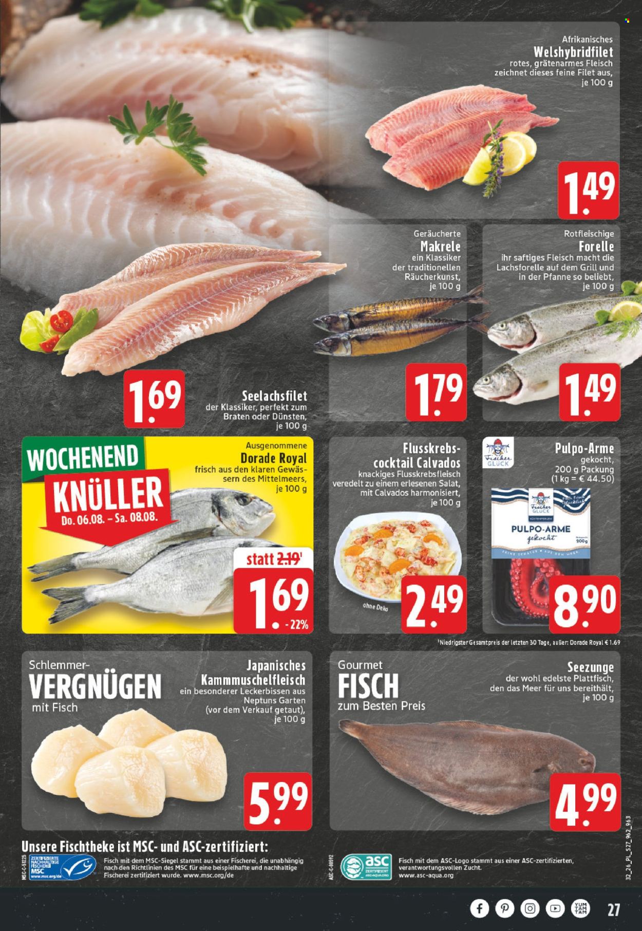Edeka Prospekte  - 3.08.2026 - 8.08.2026. Seite 27