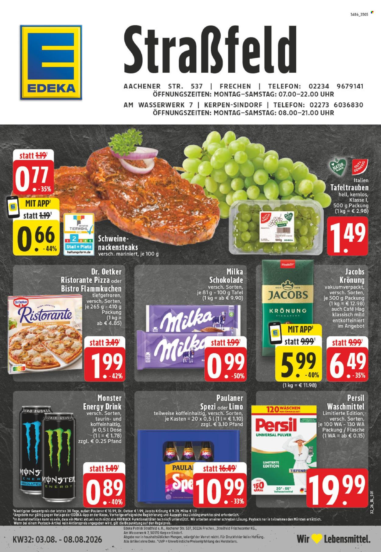 Edeka Prospekte  - 3.08.2026 - 8.08.2026. Seite 1