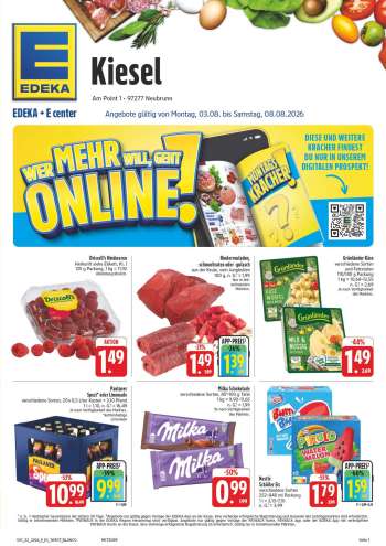 Prospekte Edeka - 3.08.2026 - 8.08.2026.