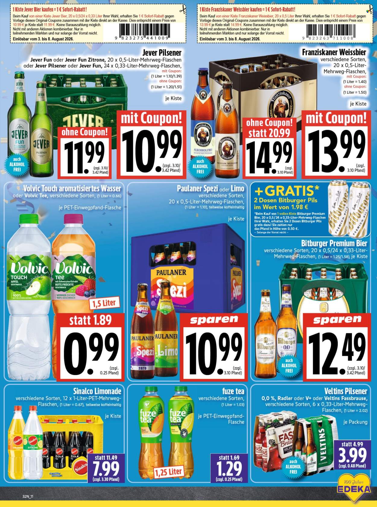 Edeka Prospekte  - 3.08.2026 - 8.08.2026. Seite 11