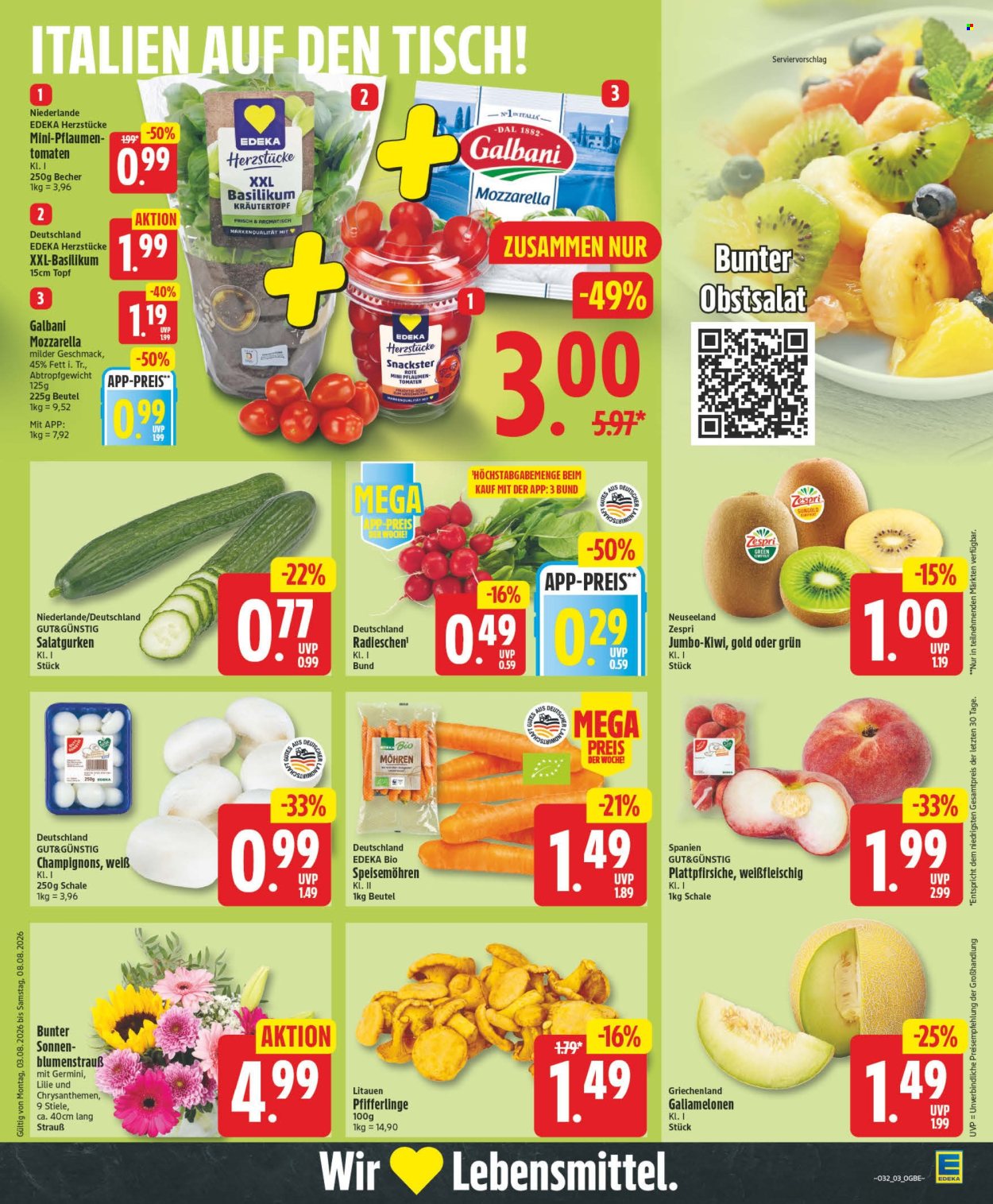 Edeka Prospekte  - 3.08.2026 - 8.08.2026. Seite 3