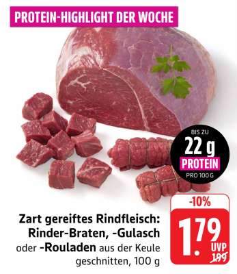 Zart gereiftes Rindfleisch