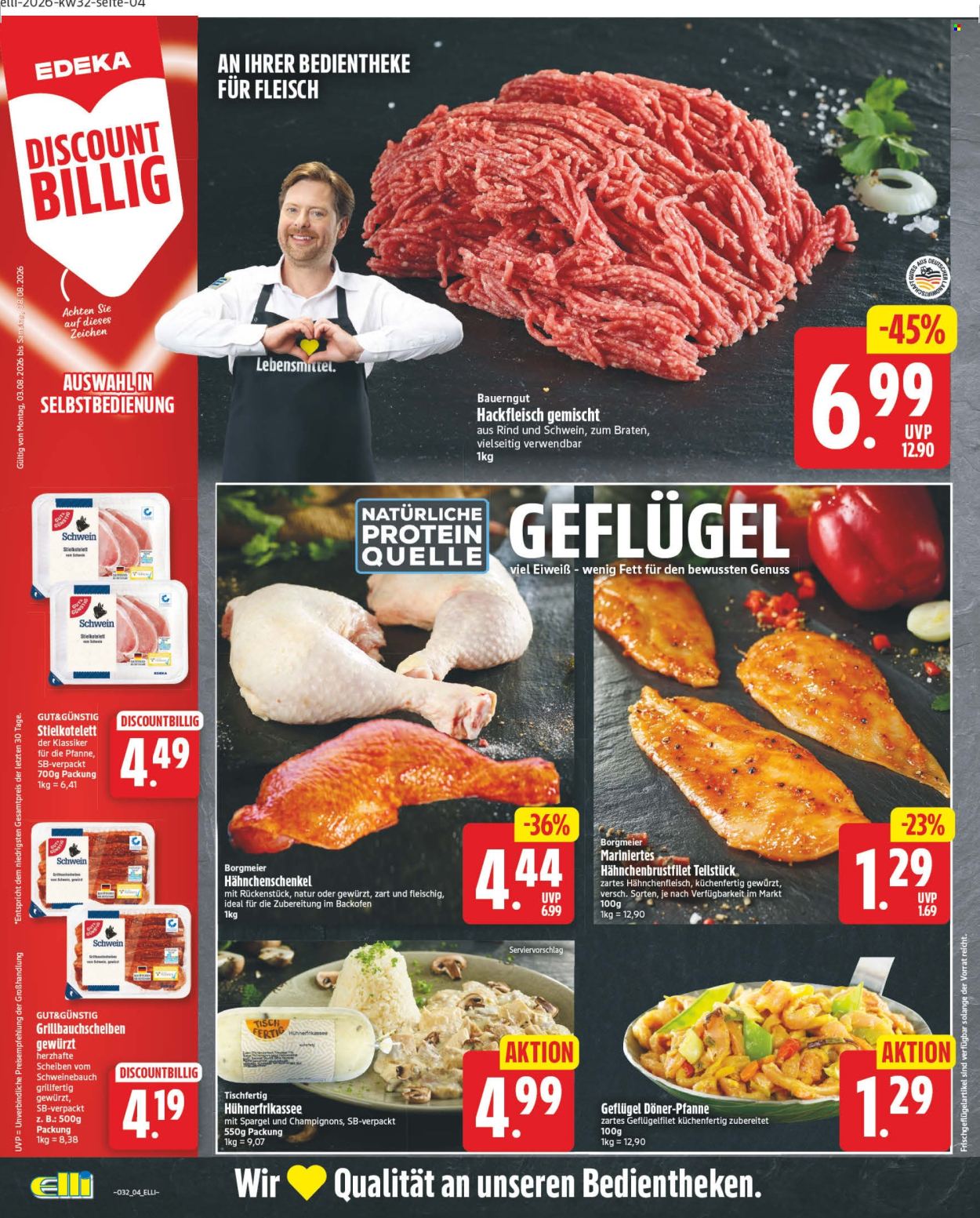 Edeka Prospekte  - 3.08.2026 - 8.08.2026. Seite 4