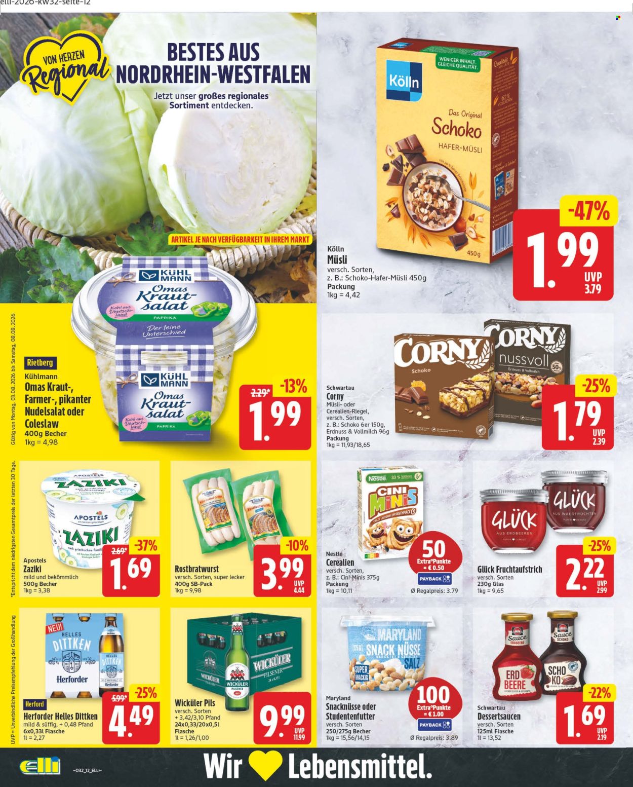 Edeka Prospekte  - 3.08.2026 - 8.08.2026. Seite 12