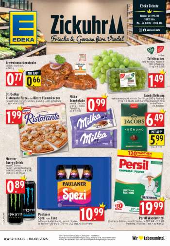 Prospekte Edeka - 3.08.2026 - 8.08.2026.